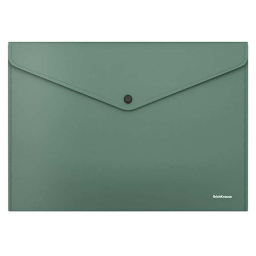 Picture of A4 BUTTON ENVELOPE GLOSSY SOLID GREEN
